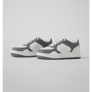 ALO Yoga Gray and White Recovery Sneakers
